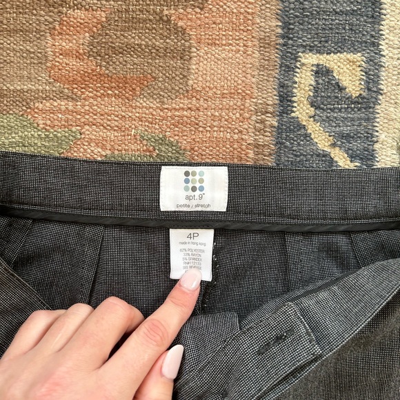 Apt 9 gray trousers - Picture 2 of 3